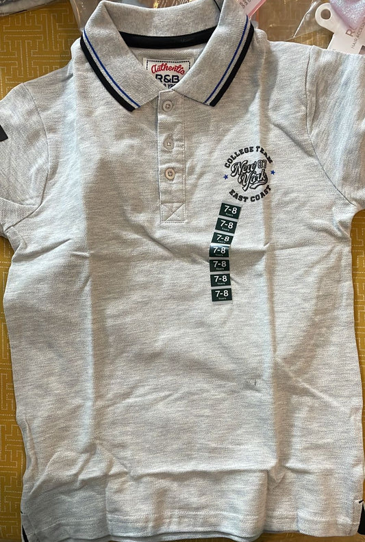 R&B Brand Boys Polo T-Shirt
