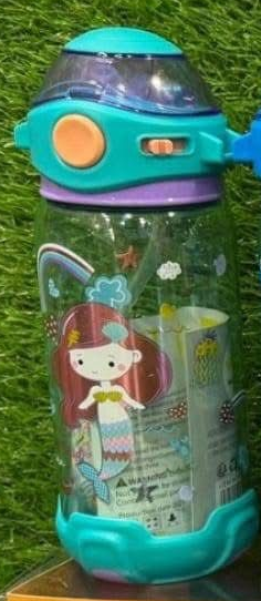 Girls' Unicorn and Butterfly Water Bottle 650ml