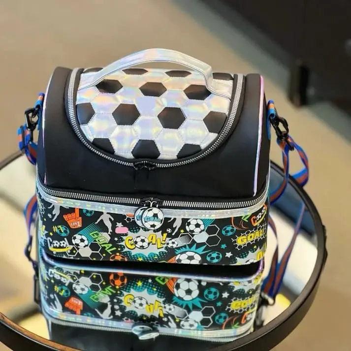 Kid's  Insulated Double-Layer Lunch Bag / School Lunch Box