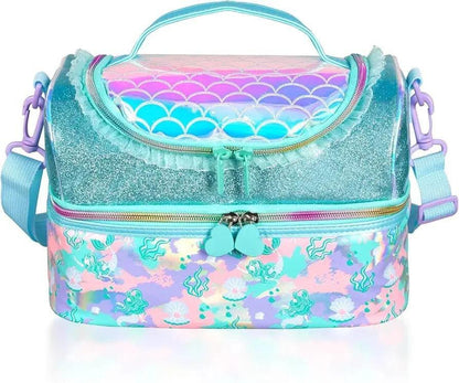 Kid's  Insulated Double-Layer Lunch Bag / School Lunch Box