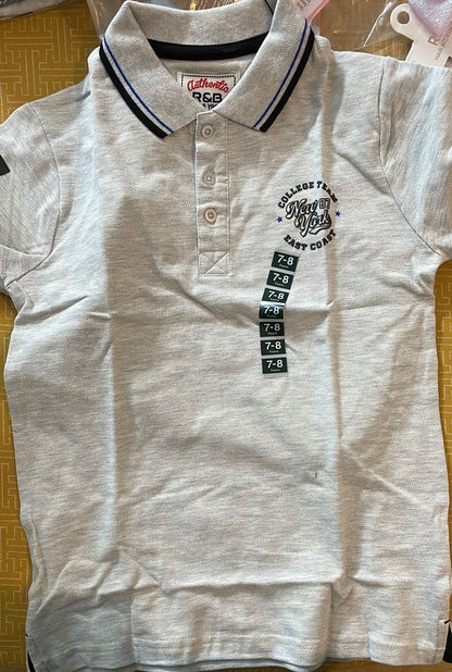 R&B Brand Boys Polo T-Shirt