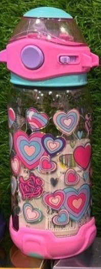 Girls' Unicorn and Butterfly Water Bottle 650ml