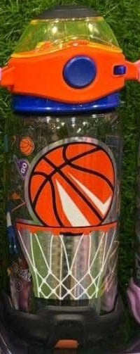 Girls' Unicorn and Butterfly Water Bottle 650ml