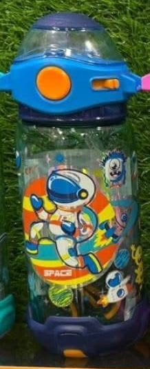 Girls' Unicorn and Butterfly Water Bottle 650ml